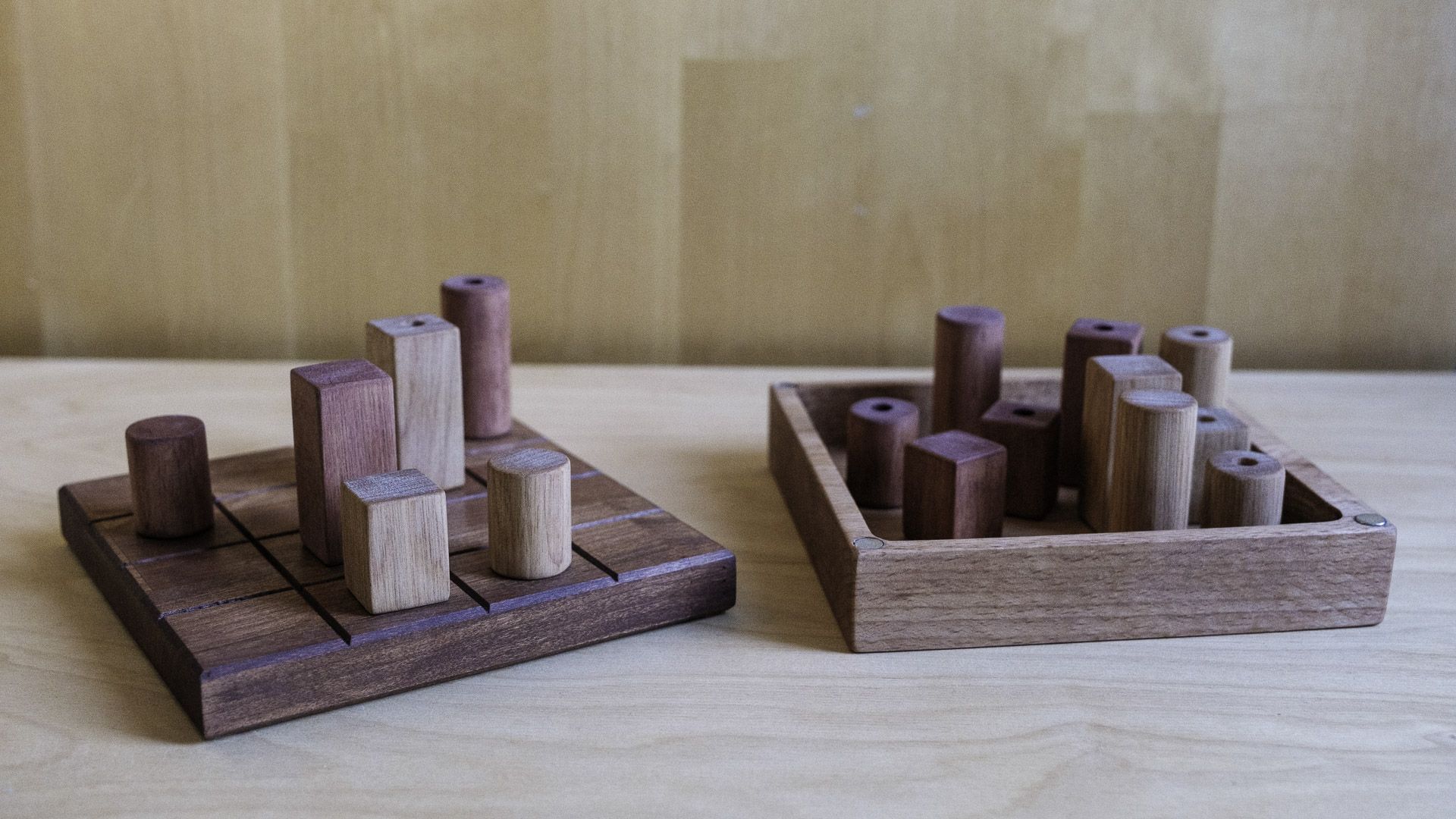 A Logic Game from Leftover Wood